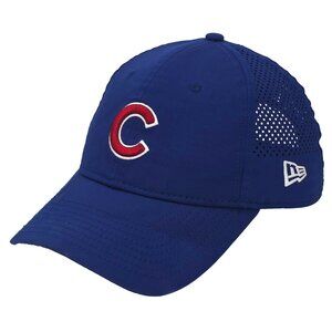 Chicago Cubs Baseball Hat Cap New Era 9Twenty Blue MLB Genuine Vented Adjustable